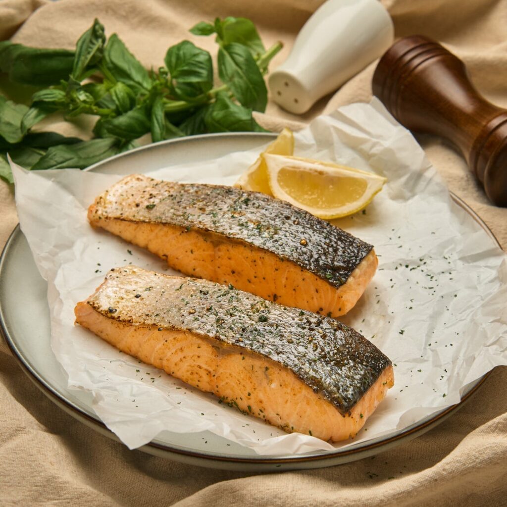 air fryer salmon recipe