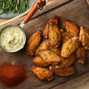 air fryer chichen wings