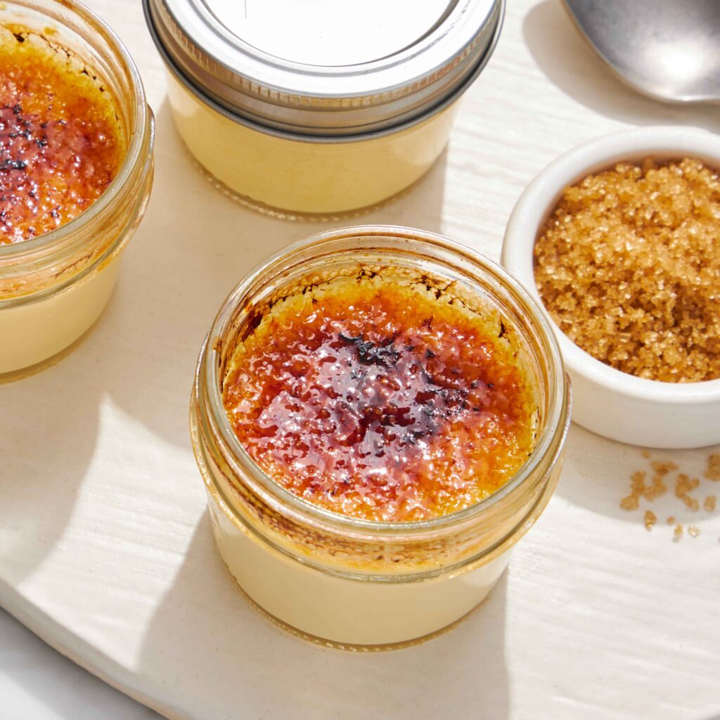 sous vide creme brulee