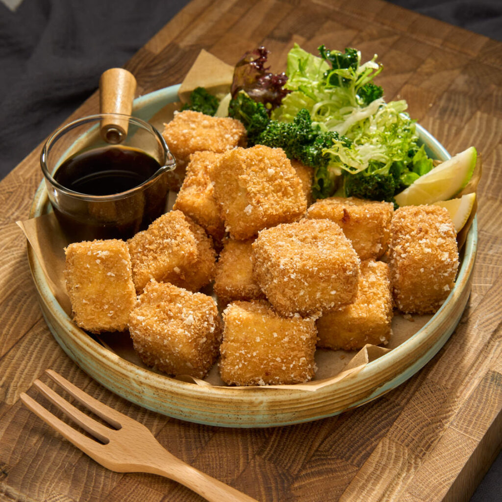 air fryer tofu nuggets