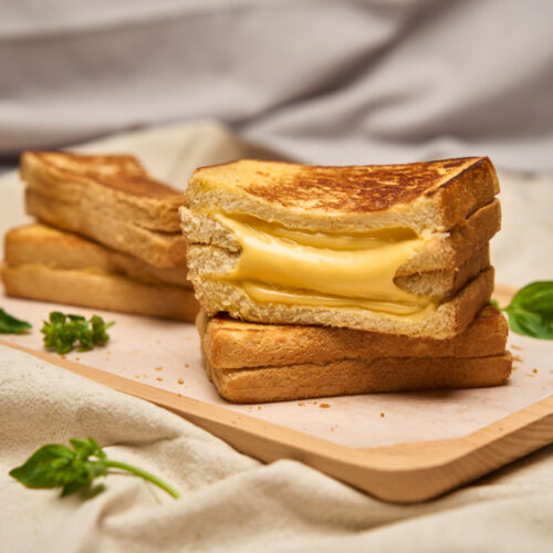 Air Fryer Grilled Cheese Sandwich In 6 Minutes