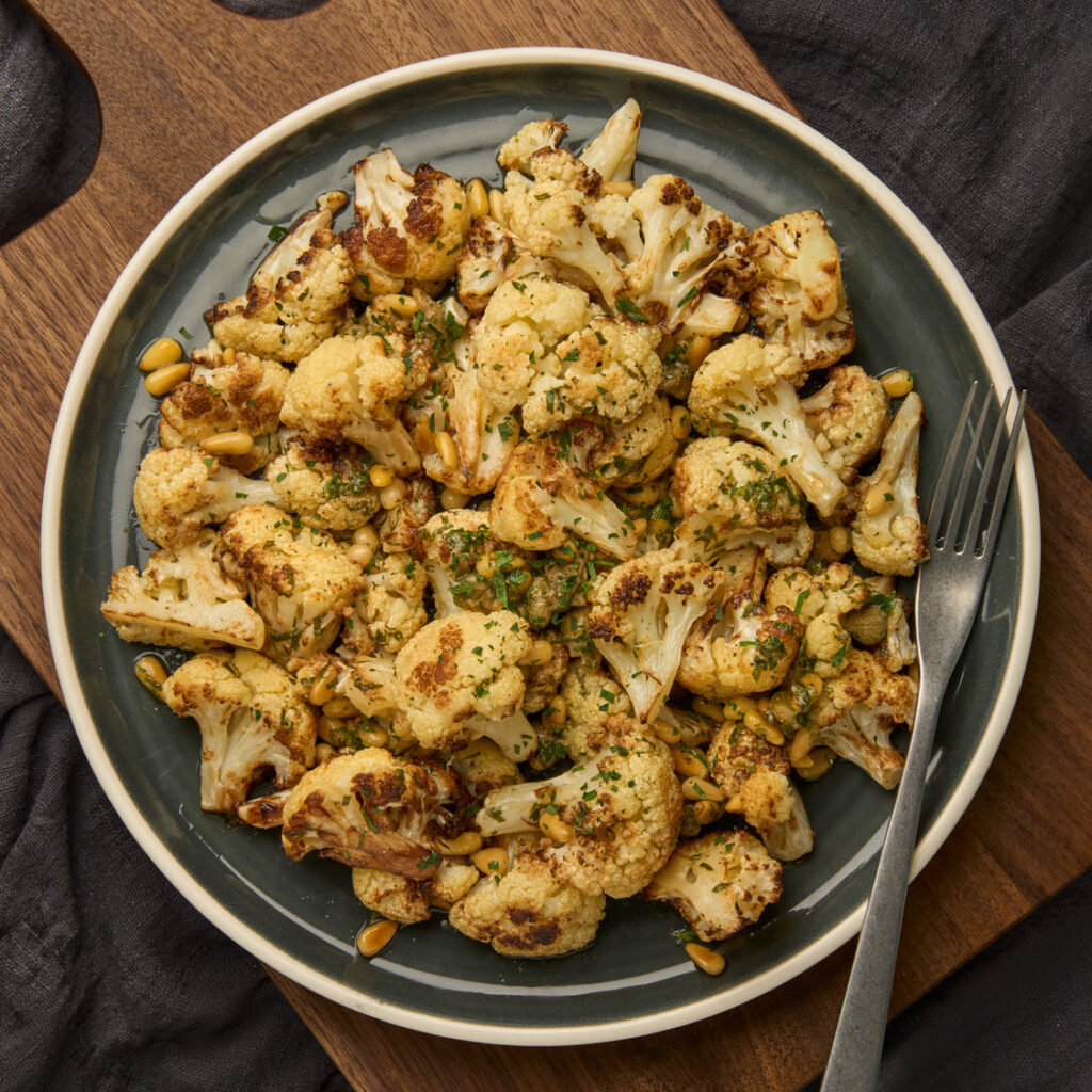 Air Fryer Roasted Cauliflower