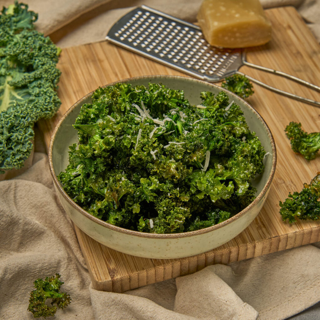 air fryer kale chips