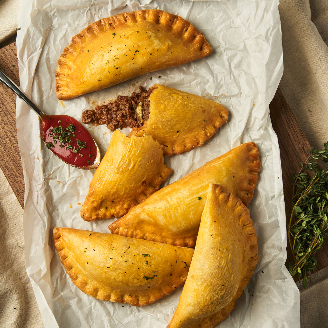 Air Fryer Beef Empanadas 