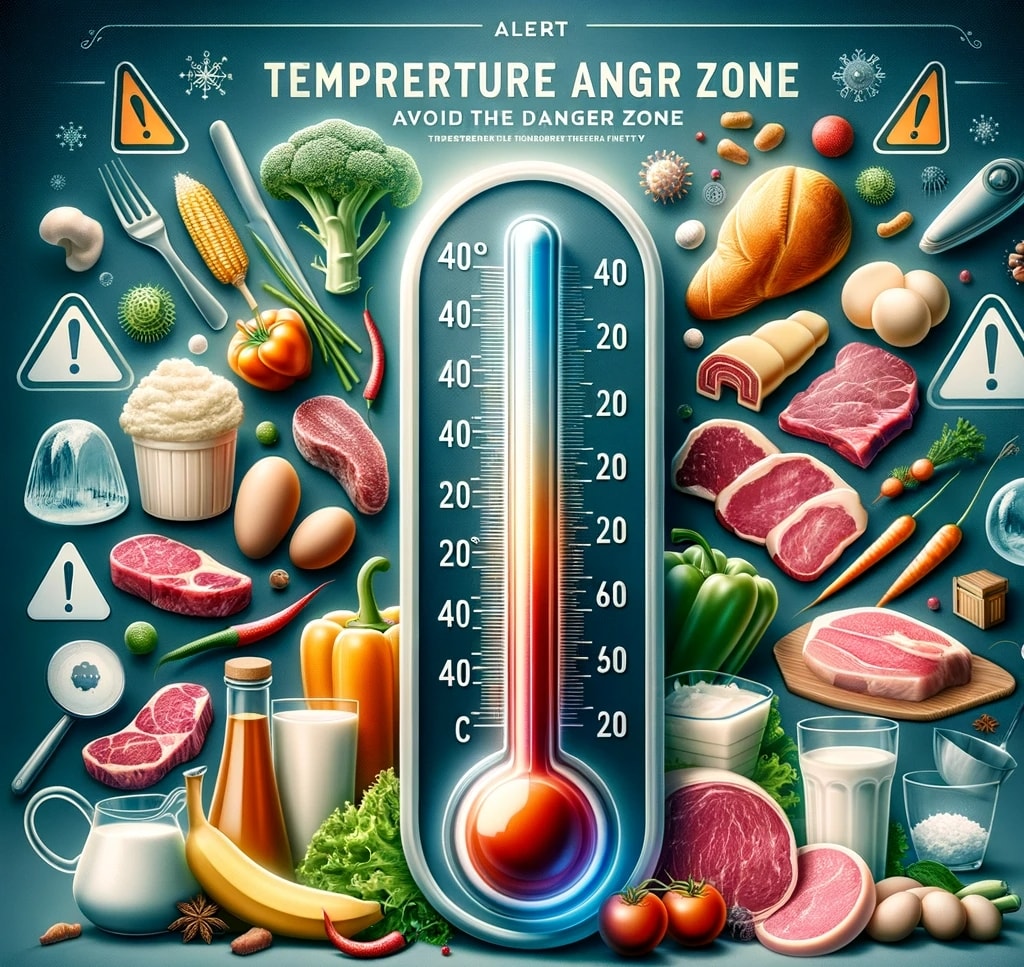 What is the Temperature Danger Zone for Food?