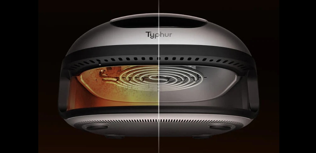 Typhur Dome air fryer self cleaning