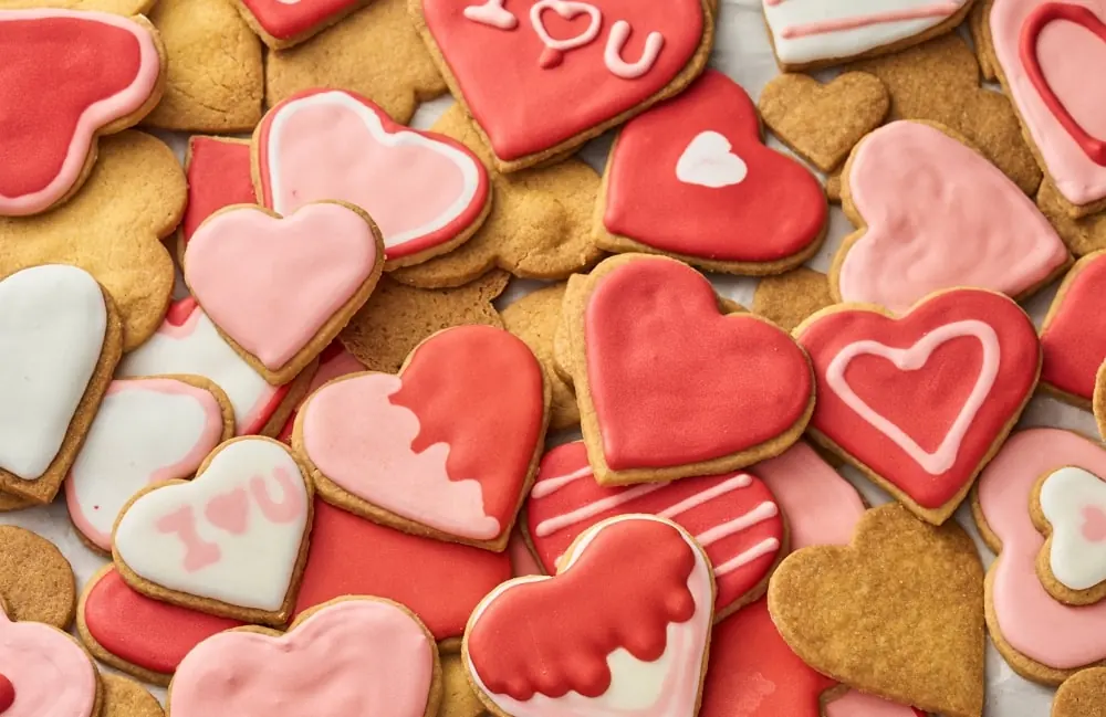 Galletas Decoradas san valentin