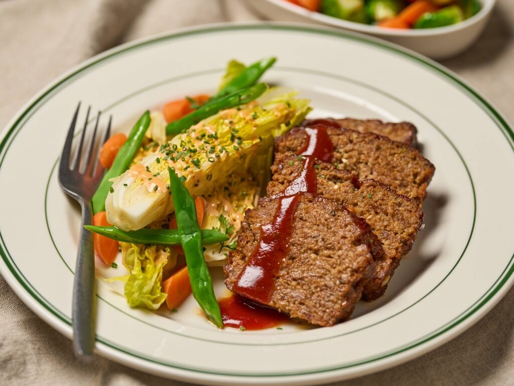 Meatloaf recipe with glaze