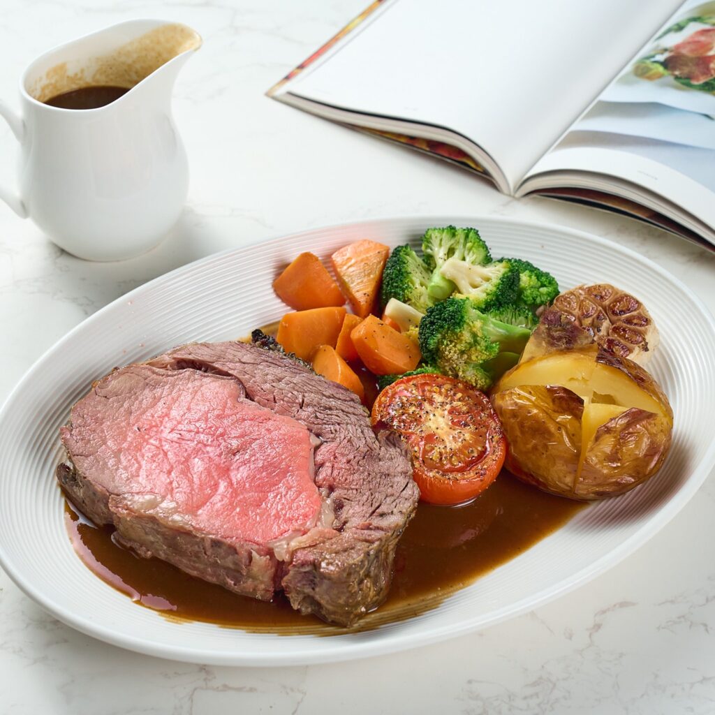 Oven roast prime rib