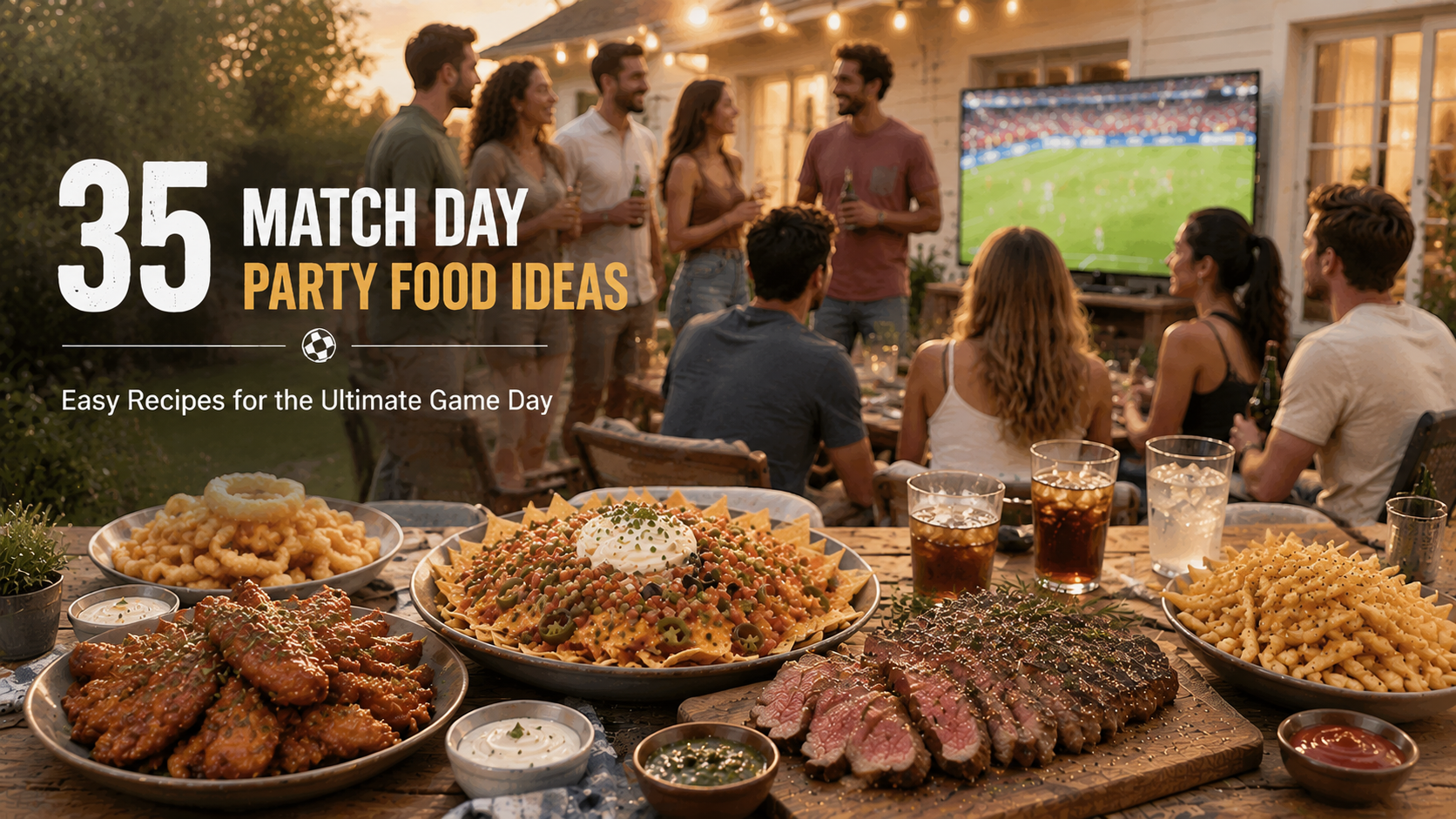 Match Party World Cup Party Food Ideas: 35 Easy Match Day Recipes